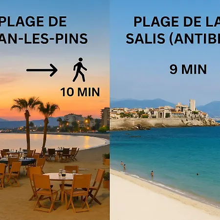 Apartament Evasion De Reve : 3p, Piscine, Tennis, Wifi, Park. Antibes